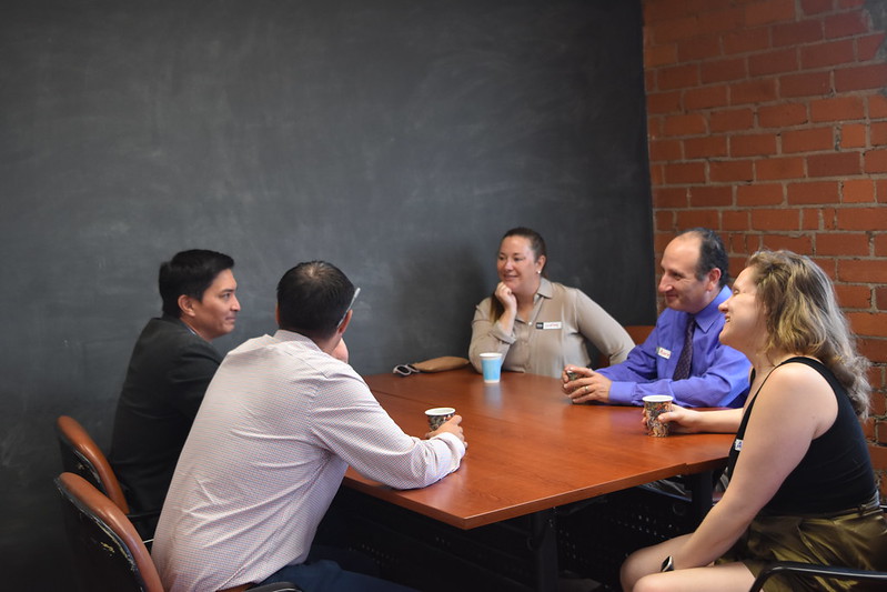 Featured Photo showing members at an LAX Chamber of Commerce Event.