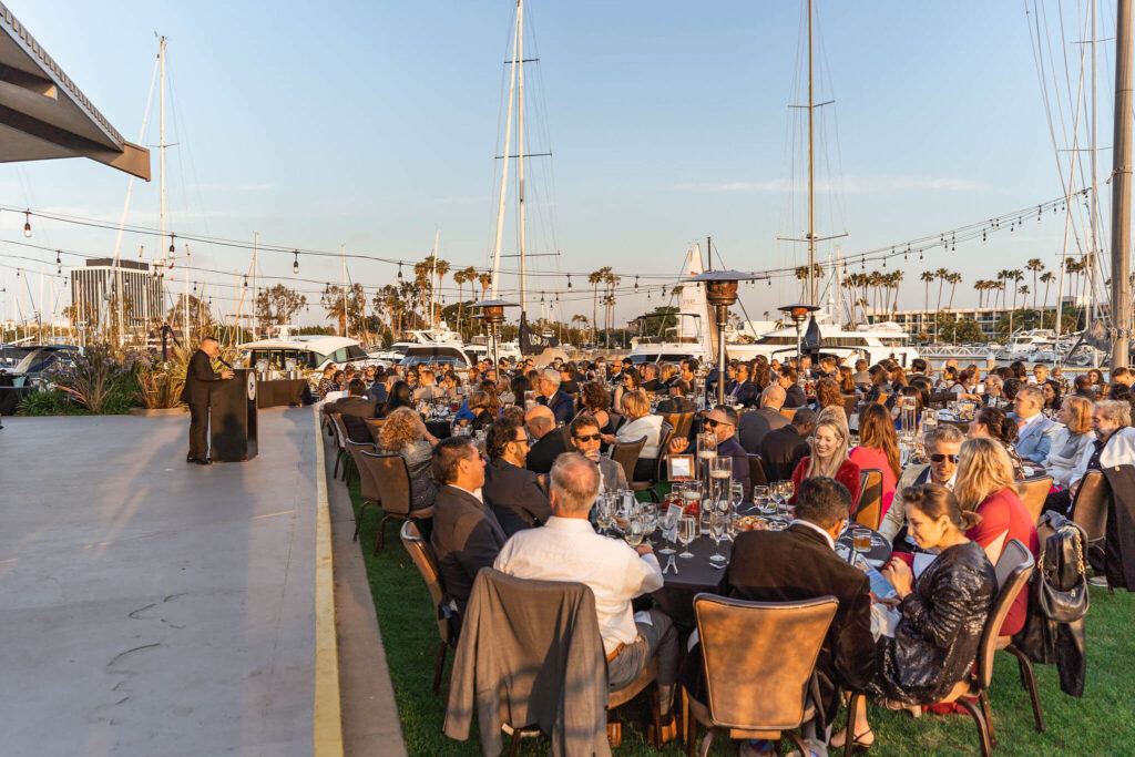 Featured Photo showing members at an LAX Chamber of Commerce Event.